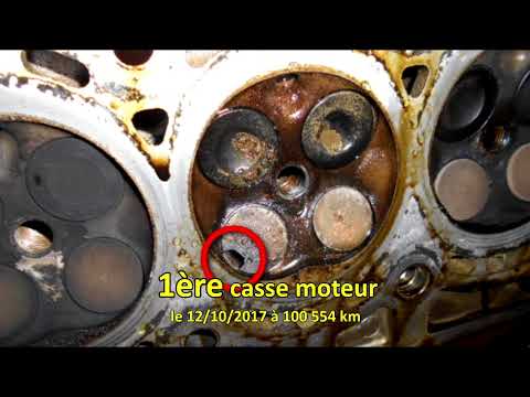 3 casses moteur 1.2 TCe 115 (H5FC402) - 3 engine failures on a Dacia Lodgy 1.2 TCe 115