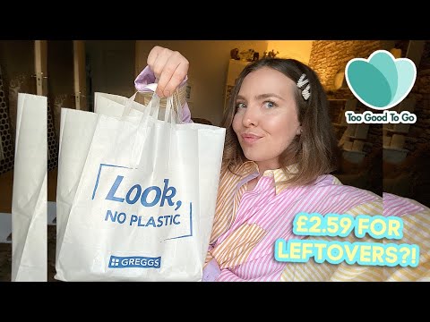 TooGoodToGo Greggs Bag Haul! Rescuing Food for £2.59