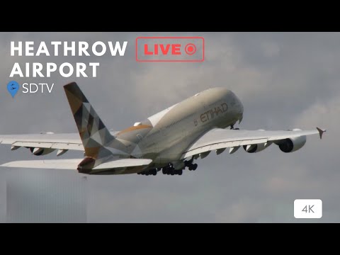 Heathrow Airport Live  - EGLL-LHR -  25th May  2024 - Saturdays