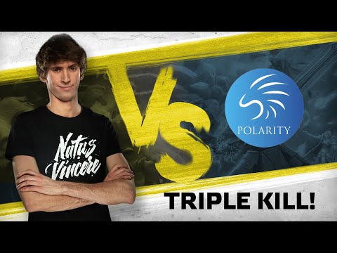 Triple kill! by Dendi vs Polarity @ Epicenter EU