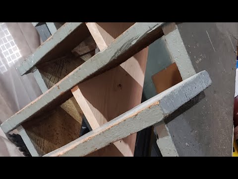 Building Staircase Stringer Addition, Matching old Stringers!