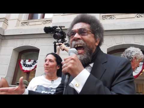 Dr. Cornell West speaking at the 2016 March 4 Our Lives DNC Protest