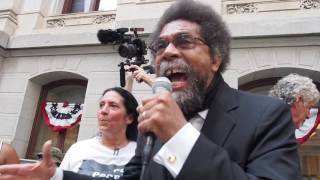 Dr. Cornell West speaking at the 2016 March 4 Our Lives DNC Protest