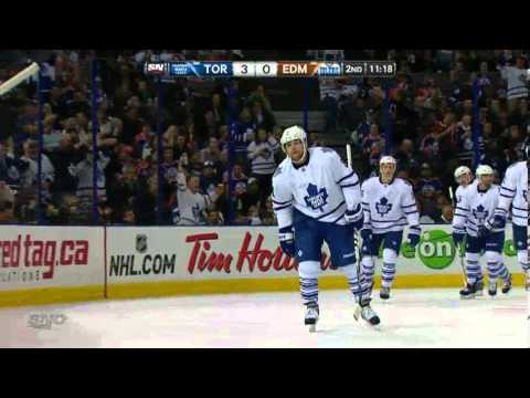 Kessel 3-0 Goal - Maple Leafs @ Oilers (Oct 29, 2013)