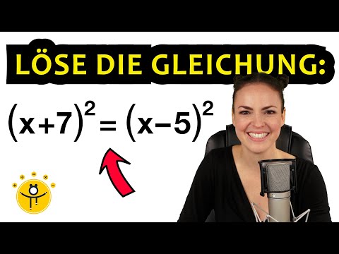 Gleichung mit Binomischer Formel lösen