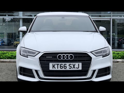 Approved Used Audi A3 Saloon S line 2.0 TDI quattro 150 PS 6-speed | Preston Audi