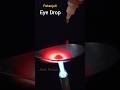 1000°C Red Hot Spoon Vs Eye drop Reaction #experiment #spoon #science  #shorts   #scienceprojects