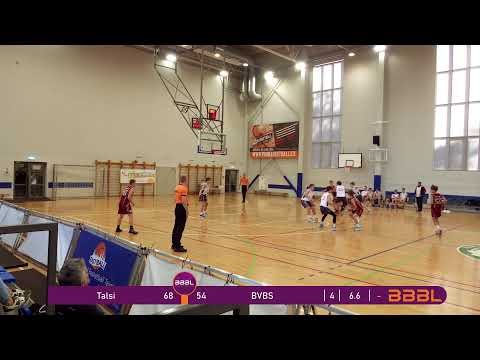 Bertānu Valmieras Basketbola skola 2007 vs Talsi 2007 U16