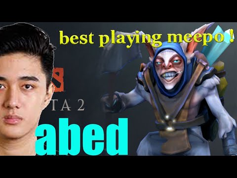 abed meepo match -best meepo control -micro god level #6