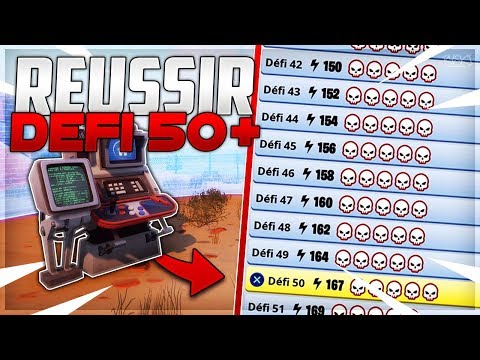 fortnite tuto astuce reussir le defis 50 de l evenement la horde fortnite sauver le monde - fortnite sauver le monde 50
