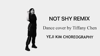 Download lagu ITZY -NOT SHY Remix | dance cover | yeji Kim choreography | cover by Tiffany Chen mp3