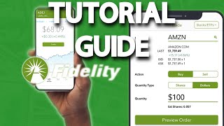 How To Buy & Sell Stocks On The Fidelity Investments App! Step By Step Guide For Beginners