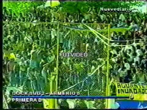 4-12-1994 Dock Sud:2 vs Armenio:0 (Dock Sud campeón) (Canal 9)