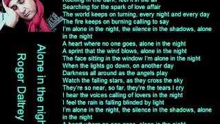 Alone in the night Roger Daltrey.wmv