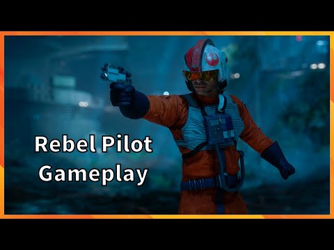 Rebel Pilot Gameplay Star Wars Battlefront 2
