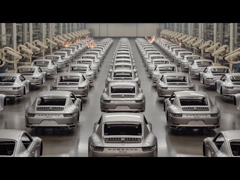 Inside the Porsche 911 Production Line — How a Legendary Sports Car Is Hand-Built (Full Process)