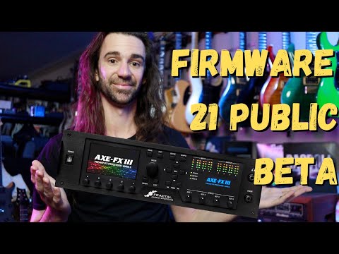 Axe-Fx III FW 21 Beta Stuff