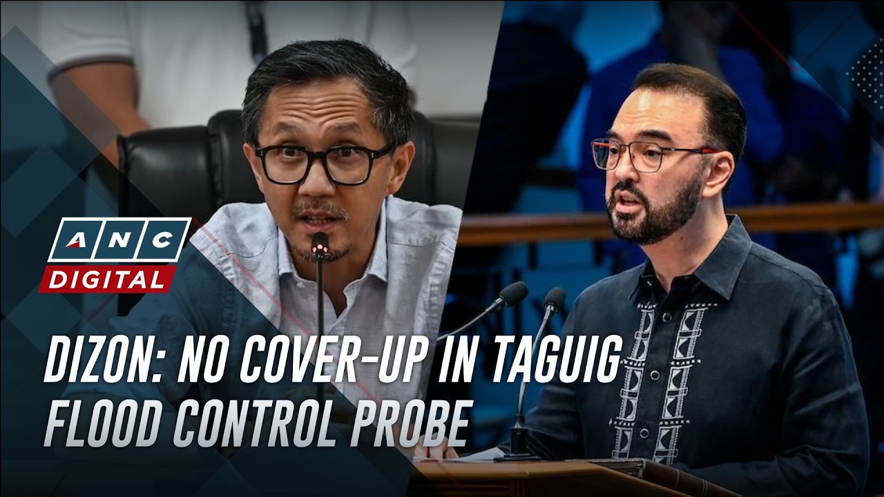 Dizon insists he will not shield anyone in flood control probe, denies cover-up in Taguig | ANC