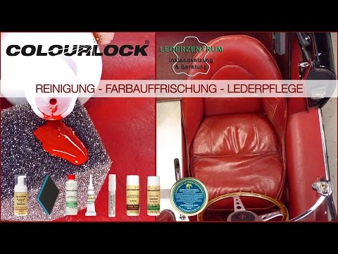 Lederpflege - Lederreparatur - Autoleder [Anleitung] | COLOURLOCK