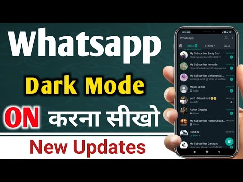 WhatsApp Dark Mode How to Enable on iOS and Android | How To Download Whatsapp Dark Mode On Android
