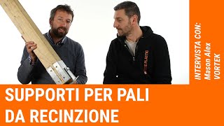 Supporti per pali da recinzione. Scopriamolo con Alex quanti ne esistono
