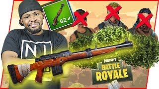 BRAND NEW GUN IN THE GAME! HUNTING RIFLE! - FortNite Battle Royale Ep.96