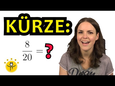 BRÜCHE KÜRZEN so weit wie möglich einfach erklärt – rationale Zahlen, viele Beispiele