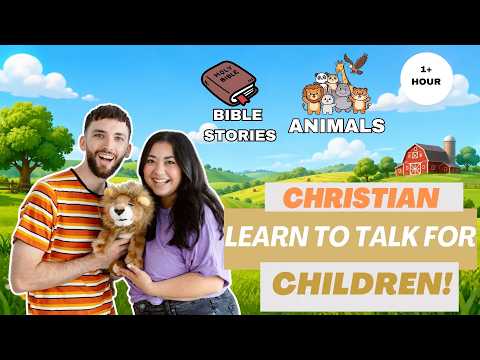 Christian Learn To Talk With Bible Stories, Farm, Animals, and Songs | Faith Based - Kingdom Kids Zone, Little Learners, Shows - Chosen Kids - Christian Education & Fun