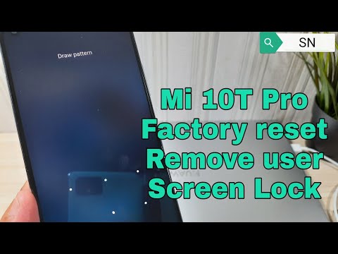Hard Reset Xiaomi Mi 10T Pro /M2007J3SG/. Delete Pin, Pattern, Password lock.