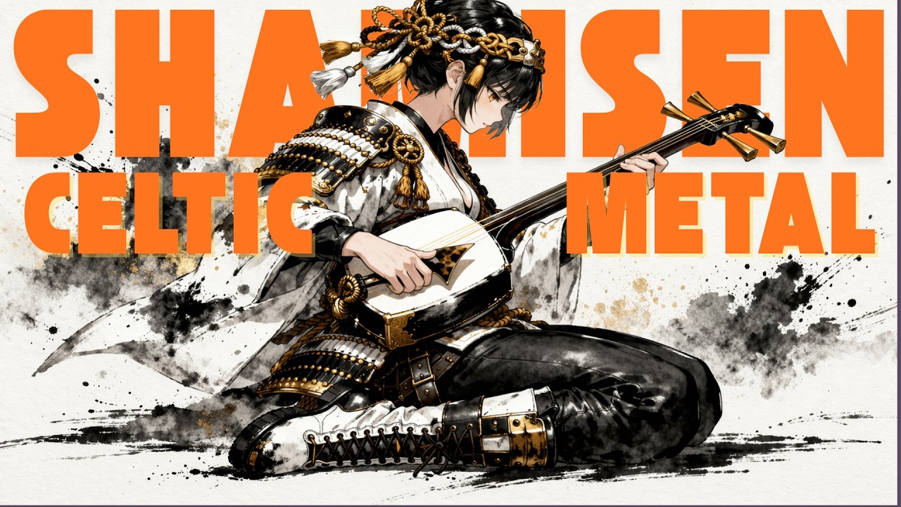 SHAMISEN CELTIC METAL 🔥 Samurai War March Meets Irish Fury | Epic Hybrid Battle