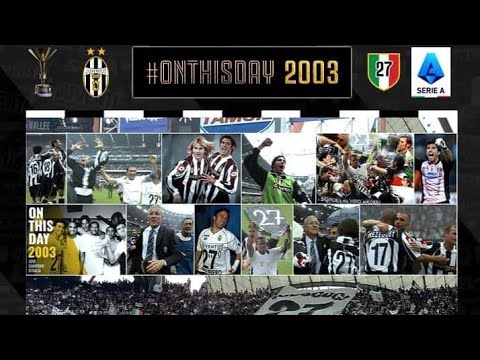 JUVE 2002-03:tutti i gol 27°Scudetto
