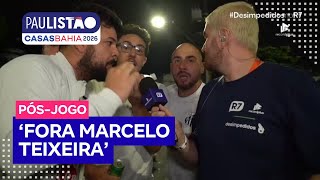 TORCIDA DO SANTOS DESABAFA EM EMPATE HERÓICO COM O CORINTHIANS E DETONA DIRETORIA