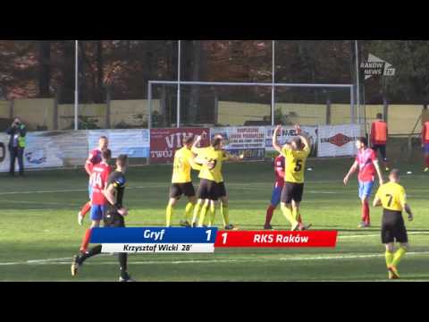 Bramki z meczu. // Gryf - RKS Raków 1:3 // Raków News TV