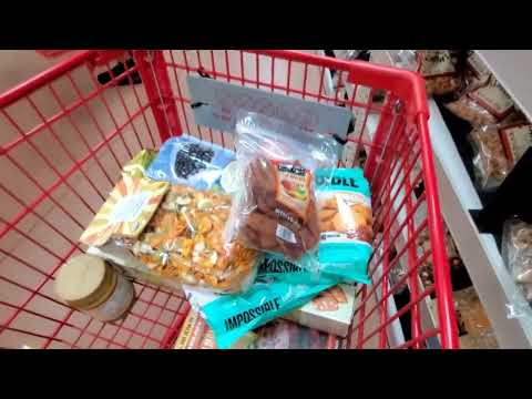 Compra de mantimentos no Trader Joe's