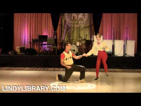ILHC 2011 - Lindy Hop Pro-Am - William Mauvais & Irene Mauvais