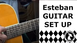 Video thumbnail for Acoustic Guitar Set Up - Esteban AL 100 acoustic / electric guitar by The Angry Mushroom Emporium