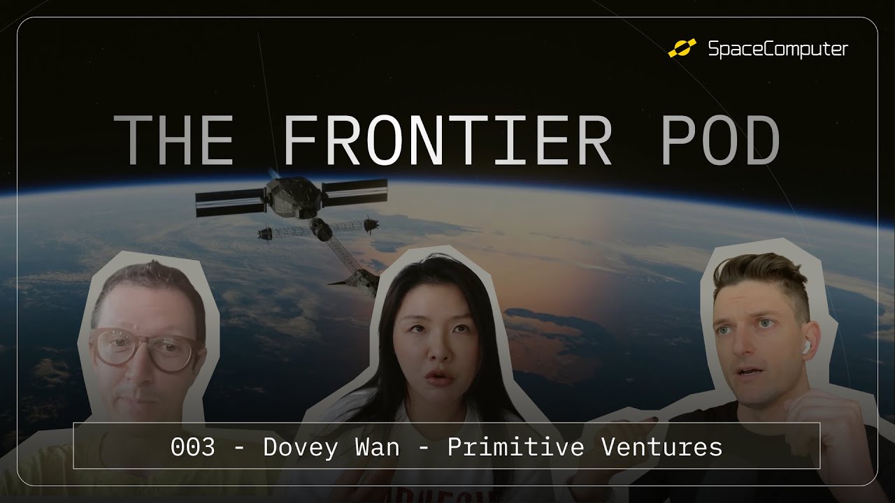 "Space Industry is a Blue Ocean of Opportunity" | Dovey Wan (Primitive Ventures)