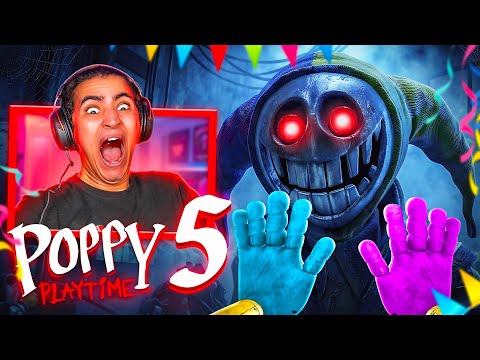 LE NOUVEAU MONSTRE  ME TERRIFIE !😰 (Poppy playtime chapitre 5)