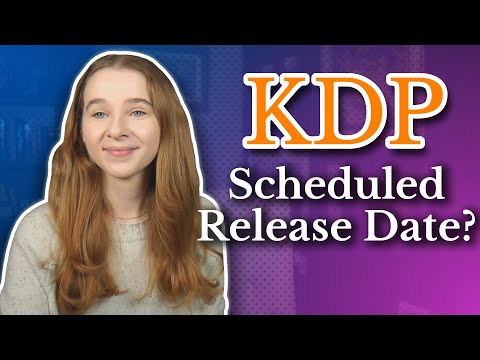 KDP Scheduled Release Date for Paperbacks! | Pre-Orders on Kindle Direct Publishing?