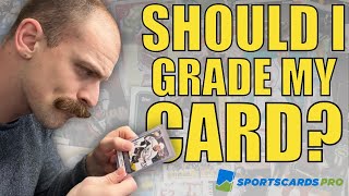 Should I Grade My Sports Cards? Grading Recommendation Tool.