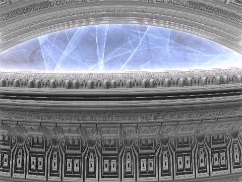 Into the Eye - 3D Fractal Exploration