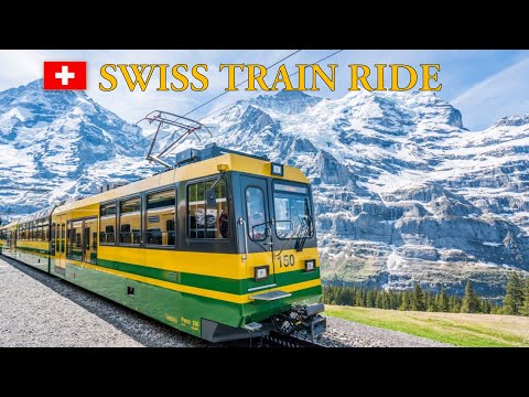 Grindelwald to Interlaken Train Journey | Switzerland CH