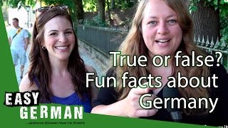 Easy German 163 - True or False: Fun facts about Germany with Dana from Wanted Adventure