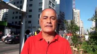 Zé Maria na greve geral de 11 de julho