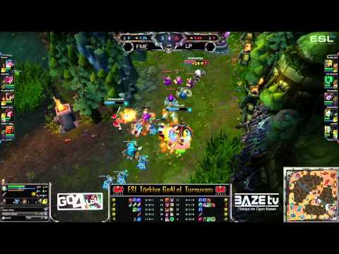 ESL Valoran'ın Ödül Avcıları #6 Finali - FME vs LP 1. Maç (İlker"Razorblades"Karaş)