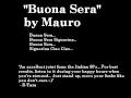 Mauro - Buona Sera Ciao Ciao 