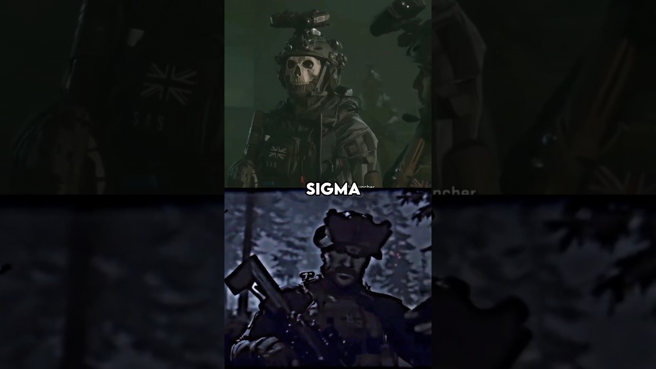 Ghost vs Captain price #cod #codwarzone