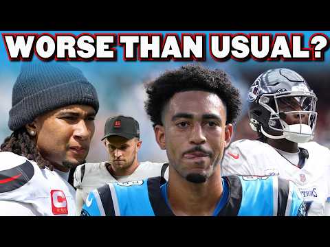 The NFL's Worst Teams Are Really BAD This Year