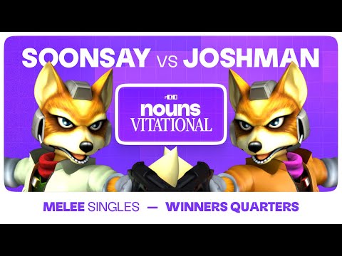 Nounsvitational 2024: Soonsay (Fox) vs Joshman (Fox) | SSBM Melee Winners Quarters