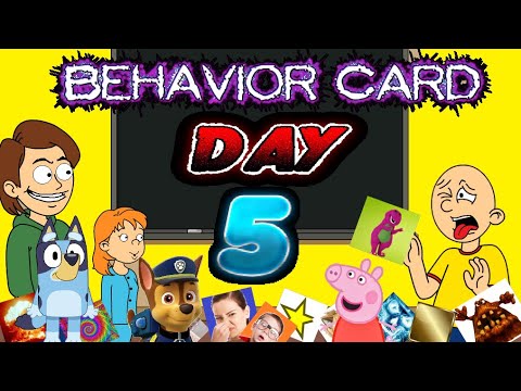 Best Behavior Card Day 5
